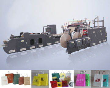 Wfd-430 Roll Fed Handle Paper Bag Making Machine