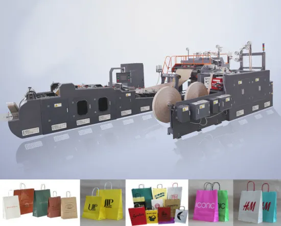 Wfd-430 Roll Fed Handle Paper Bag Making Machine