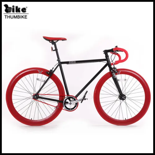 700c Single Speed Hiten Fixed Gear Bicycle, High Quality 700c Single