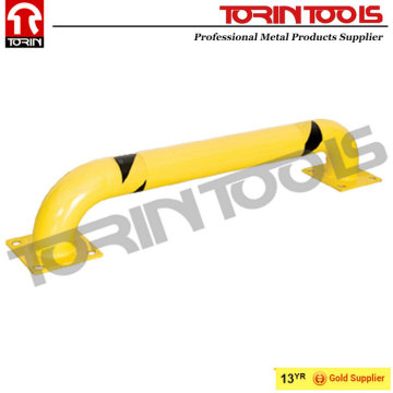 Yellow Coating Safety Warning Guard Rail For Sale Made In China