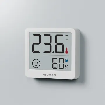ATuMan Super Mini Household Smile Thermohygrometer - Factory Supply