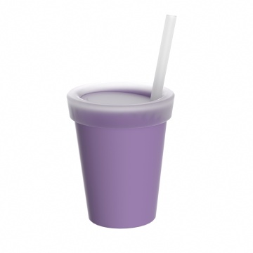 Custom 8oz Silicone Tumblers: Festive Reusable Sippy Cups for Coffee & Smoothies