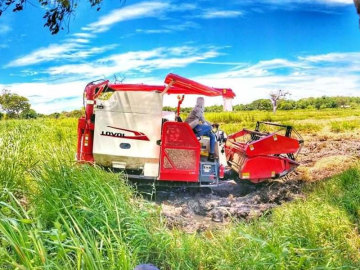Crawler Combine Harvester for LOVOL RG108