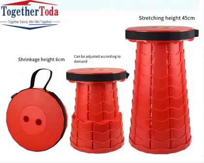 Outdoor Lightweight Folding Stool Custom Collapsible Stool