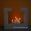 Modern 60/70/80 Inches WiFi Control Intelligent Ethanol Fireplace