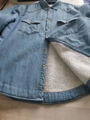 Men Denim Long Sleeve Shirt