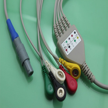 Creative ecg cable and leadwires