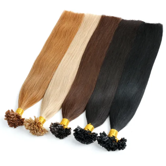 Top Grade Prebonde Russian Remy U/Nail Tip Keratin Human Hair Extension
