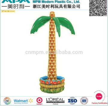 Promotional inflatable palm tree cooler