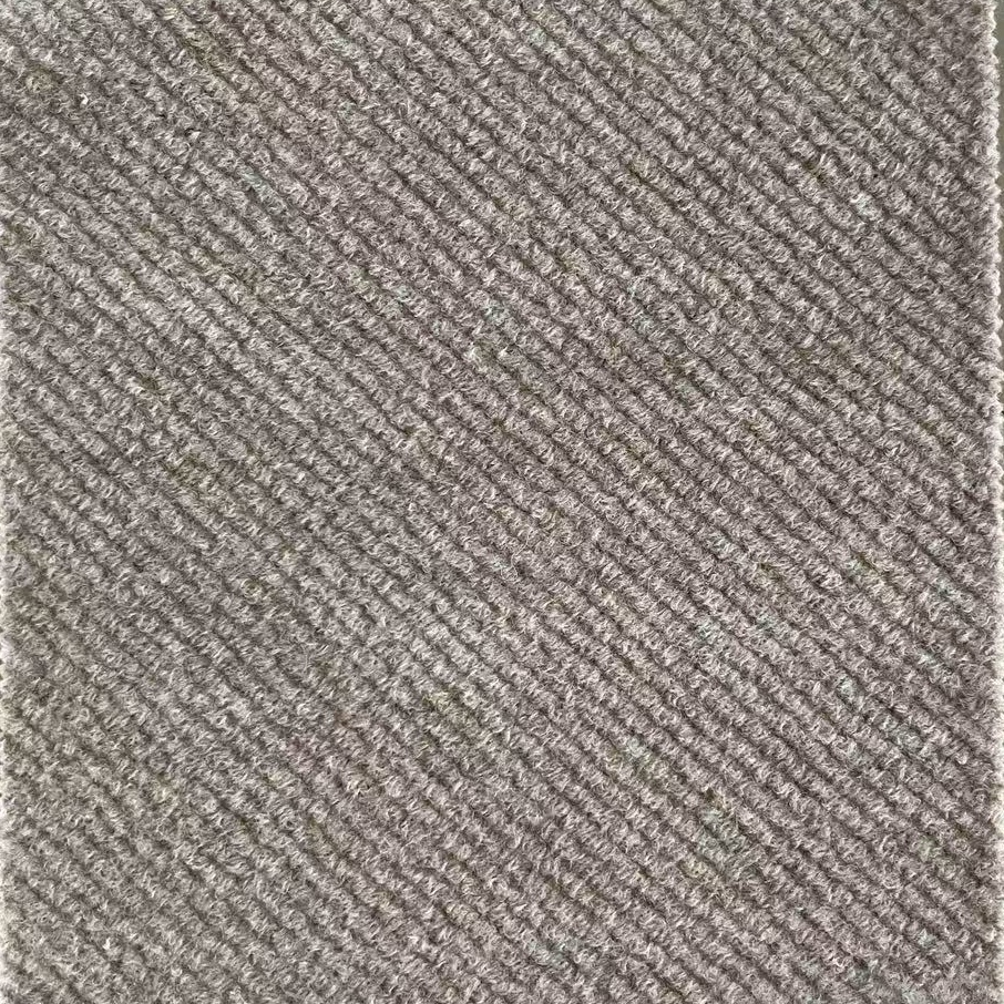 Knitted wool polyester needle punched fleece