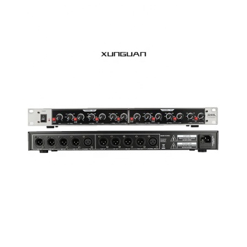 224XLプロフェッショナル4ウェイステレオオーディオクロスオーバーサブウーファー出力ハイパスフィルター