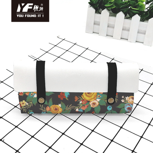 CustomButterfly Dance Style Pu Leather Pencil Case وحقائب اليد حقيبة متعددة الوظائف