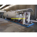 25m3 10mt Propane Skid vituo vilivyowekwa