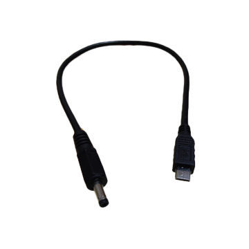 USB Micro 5-pin to DC 4.0mm Audio Cable, Supports 480Mhz Data Rate