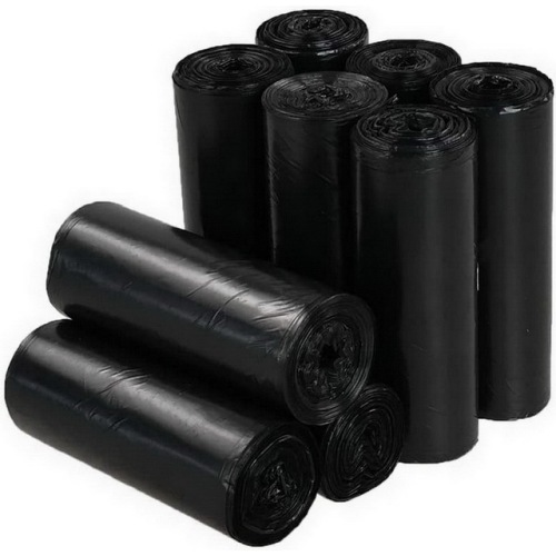 Heavy Duty Large Black Disposable Garbage Bag