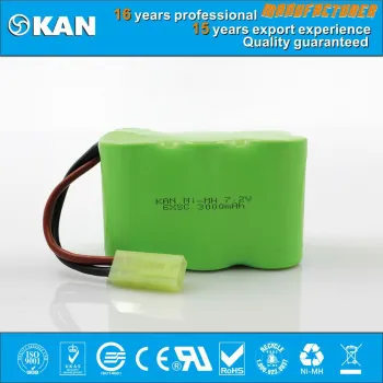 KAN Ni-MH 7.2V 6xSC 3000mAh rechargeable battery for rc car, boat, airplane, R/C model, rc toys