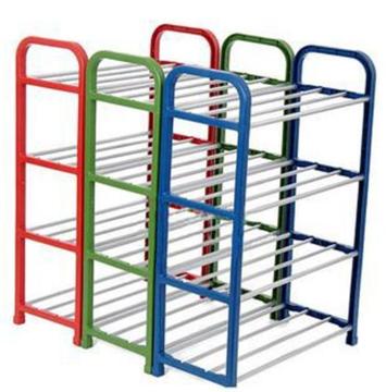 N282 shoe storage cabinet Plastic + metal shoe rack