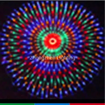 Roun net light with controller for twinkling and chasing effects