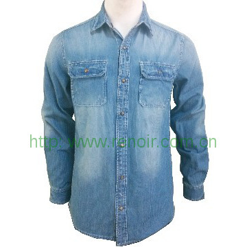mens denim shirt