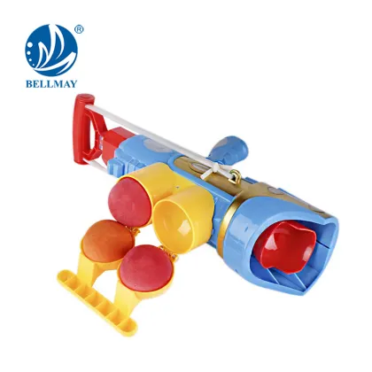 Outdoor snowball gun toy Christmas snow toys snow ball plastic toy gun