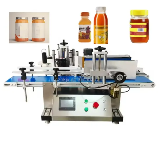Semi-Automatic Round Plastic Glass Bottle Labeling Machine for Desktop Use