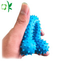 Silicone Pet Toy Dog Bone Ball Safe Training Silicone Pet Toys Supplier