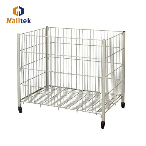 Storage Cage Supermarket and Shop Wire Container Promotion cage Factory