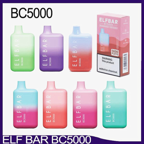 Elf Bar BC5000 Vape descartável recarregável