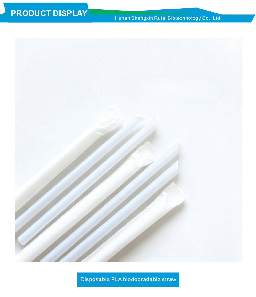 Eco Friendly Individually Wrapped Straws