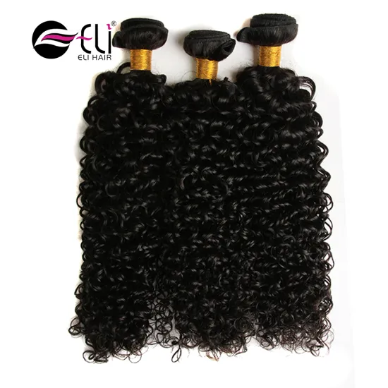 ELI Hair Hot Sale Indian Original Human Hair, Curling Sponge Hair Extension,Hair accessories manufacturers china