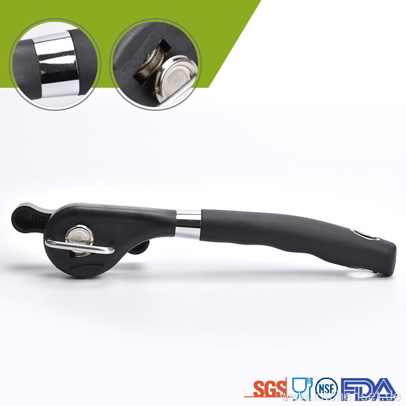 New Soft TPR Handle Safe Can Opener