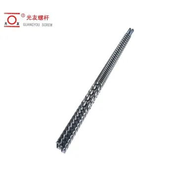 ISO Certified PP&amp;PE High Precision Bimetallic Parallel Twin Screw Barrel