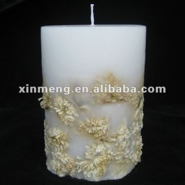 decorative candle/Botanical Hand Poured Candles