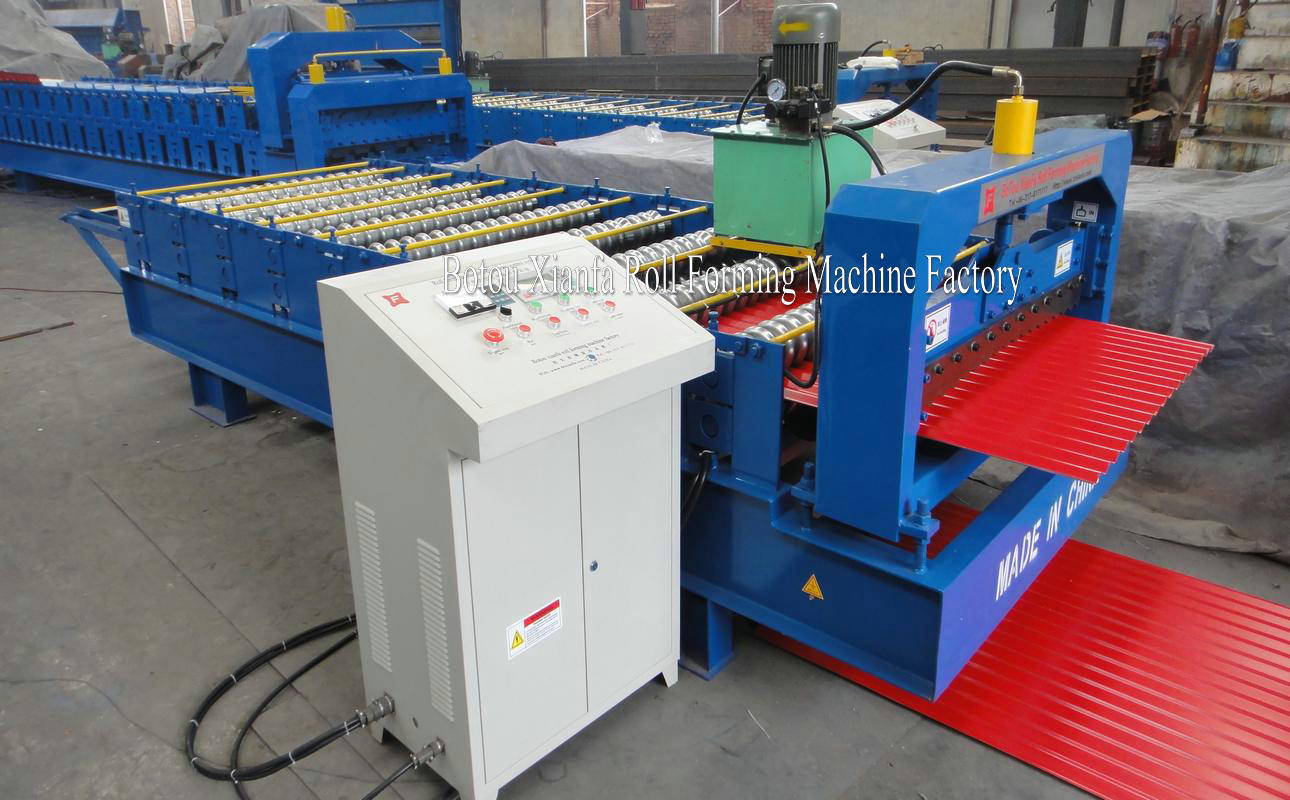 Roofing Sheet Roll Forming Machine