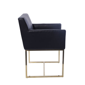 Emery Leather Modern Dining Chair