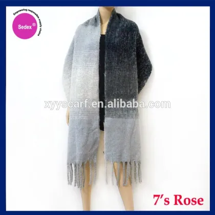 new design fashion ladies acrylic winter h&m scarf