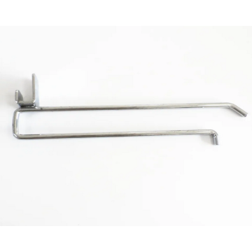 Chrome Plated Display Slatwall Hooks