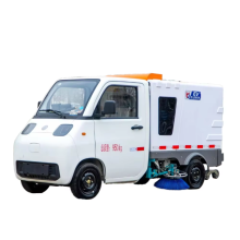 4*2 Pure Electric Sweeper Vehicle Mini Street Sweeper Machine