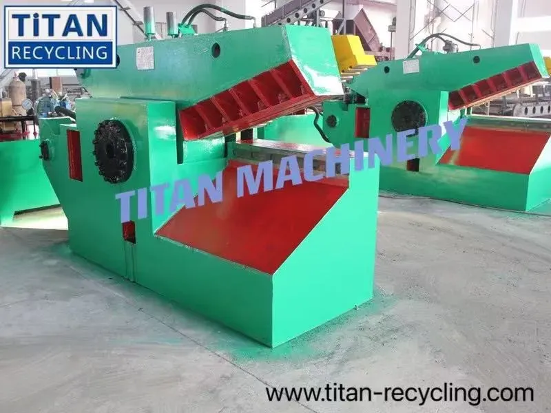 Alligator Shear for Scrap Metal Recycling