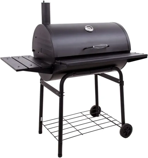 Outdoor Black Camping Grills Custom BBQ Charcoal Grill