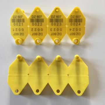 Manufacturer Custom Livestock Laser Printer Plastic TPU Numbered Identification Sheep Goat Pig Ear Tag