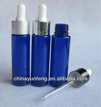 30ML Blue Plastic Bottle with dropper
