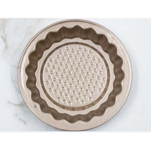 Tart Pan Pampered Chef 4" Golden  chrysanthemum Baking Pie Dish Pan Supplier