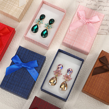 A1 Wholesale Jewelry Gift Box: Fashion Jewelry Packaging with Ribbon