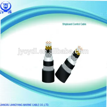 Fire resistant individual shield control cable braid control cable