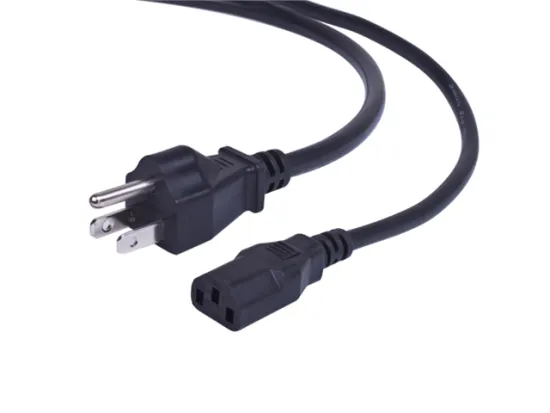 Electric Power Saving Equipment Supplies USA IEC C13 power cords for computer
