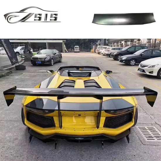 LP700 Trunk Spoiler: LB Style Rear Wing with FRP Material