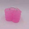 handle heart plastic canvas jewelry boxes