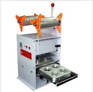 Small jelly cup sealing machine