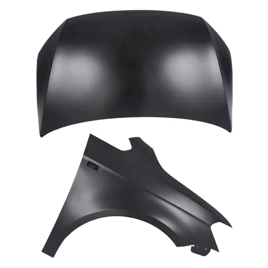 Steel Front Bumper and Hood Mould Panel for Volkswagen Caddy 2015